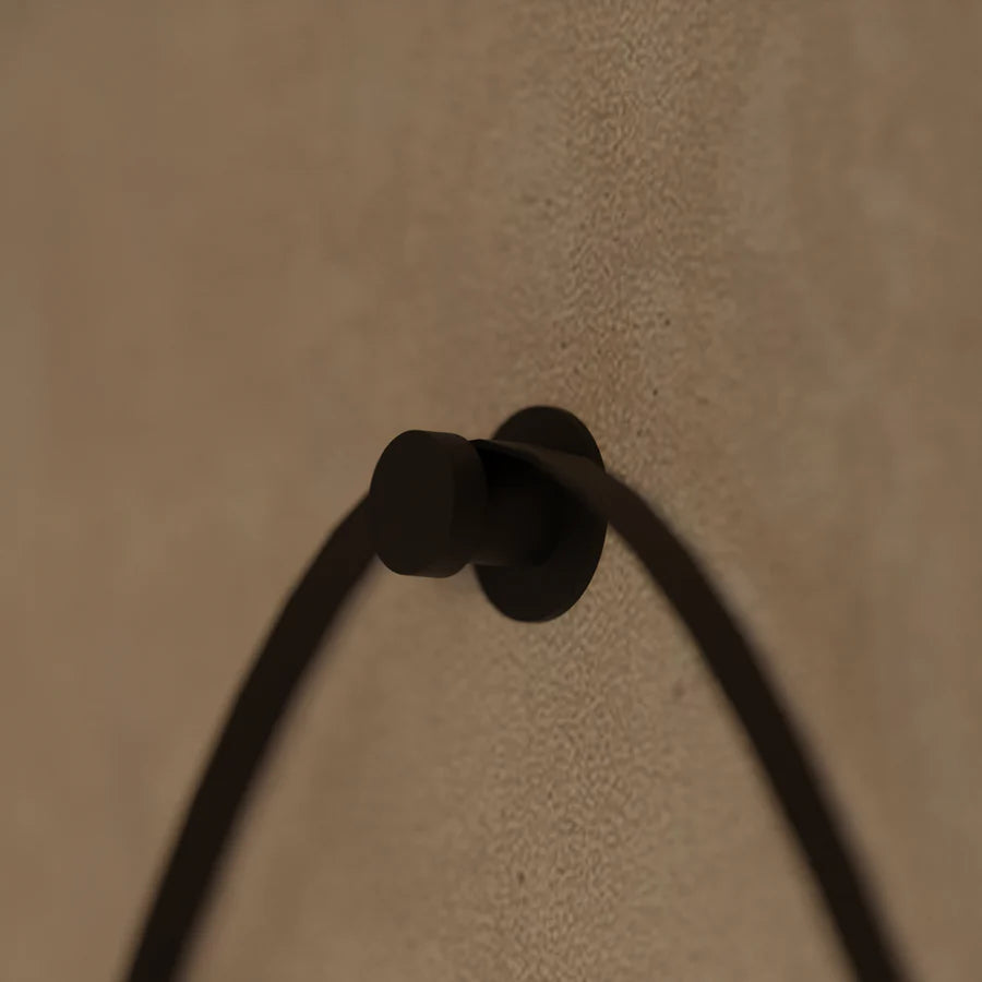 LED kulaté zrcadlo, 50 cm, Celeste Majeste Noir Eleve MotionGlow Marcello, Demister System, Hodiny & Teploměr, Stmívatelné