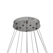 Lulus LED Crystal s dálkovým ovládáním stříbrného stříbrného latifahu