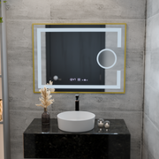 Mirror LED obdélníkový 50x70cm Eclat Motionglow Marcello Discuuts & Termeter Luba Cosmetica Dimabil