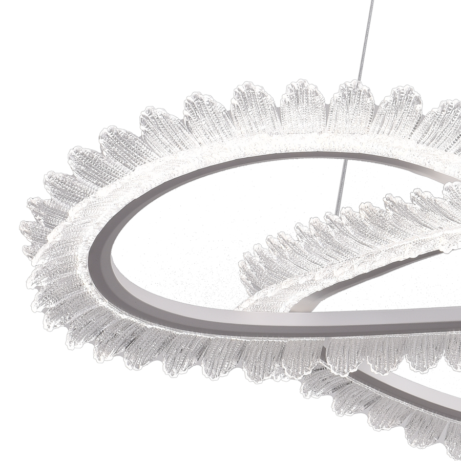 Lulus LED PRISM LUMINIS, CRYSTAL A CITAL, 4 KRIKY, MISABLE, Nastavitelná výška, chlad/teplé/neutrální světlo, luxusní osvětlení