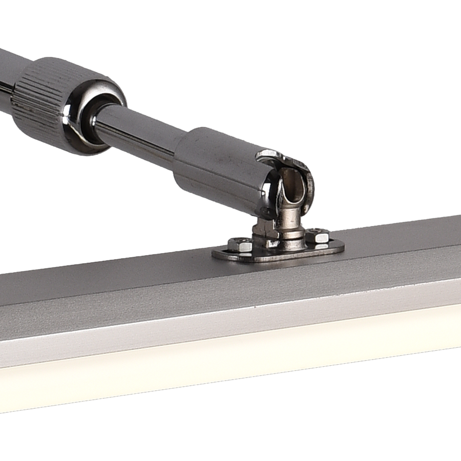 Koupelnové LED nástěnné svítidlo, BALATON, 11W, lineární, Neutrální světlo, Lesklý chrom