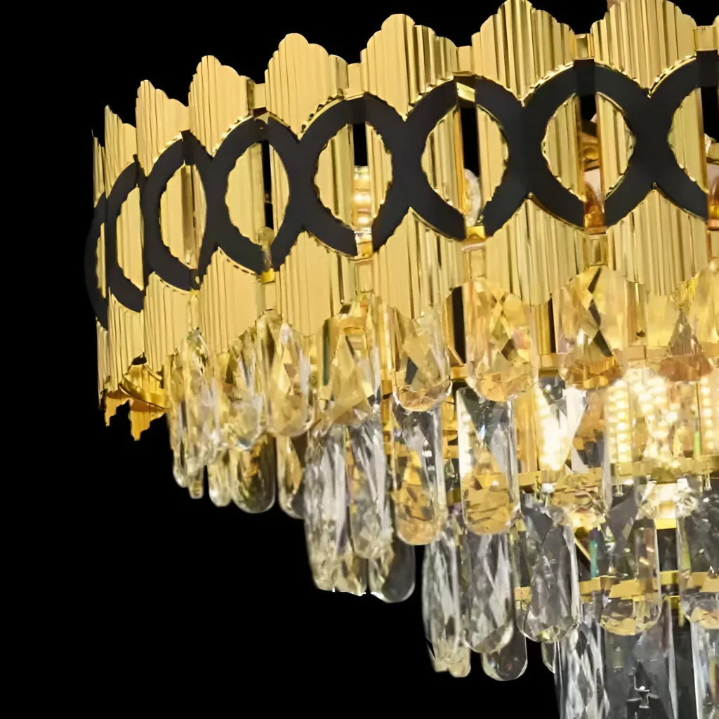 Candier Crystal Evangeline Gold 9xe14