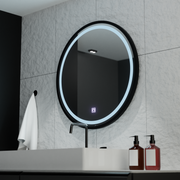 Mirror LED ROUND 80 cm piazza Basic Touch