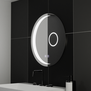Kulatý LED zrcadlo 70 cm dotykový systém Anello
