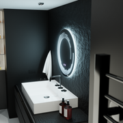 Mirror LED kolem 70 cm lira Verità Touch Dimable Defrition System