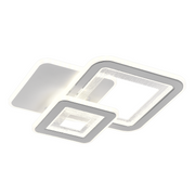 LED LED čtvercový, 34W, 3 čtverce, studené/horké/neutrální světlo, bílá