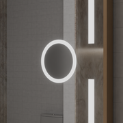 Senzor Sensor Sensor LED Sensor Sofia s rozmrazovací funkcí 110x65 cm teplé/studené/neutrální dimable světlo, ROSE GOLD BRUDHED FRAME, Marcello Funghi Collection
