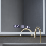 Zrcadlo LED obdélníkový 60x80cm Verite Royale Gold Motiongllow Marcello Dimable Hoding Dezontace