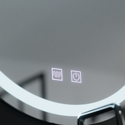 Round LED Mirror 70cm Lucea Touch Dezoring System