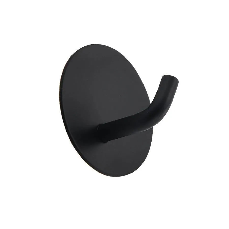 Černý sebe -adhezivní věšák GJ651