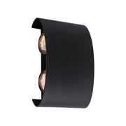 Fantazie aplikují exteriér a interiérový LED, 4 zdroje x 1W, IP65, kovový, černá, 3000k