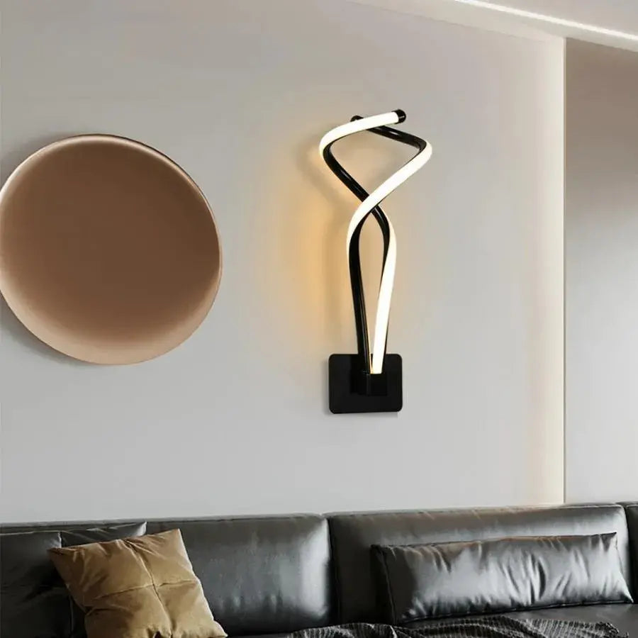 Aplikujte Aubrie LED, 40W, černou s bílým, studeným/horkým/neutrálním světlem