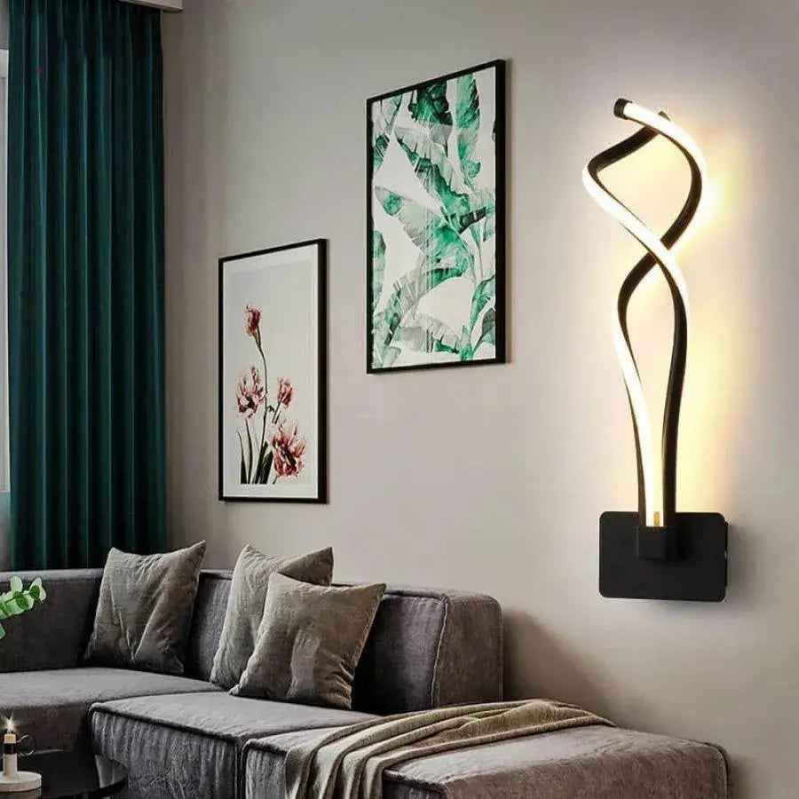 Aplikujte Aubrie LED, 40W, černou s bílým, studeným/horkým/neutrálním světlem