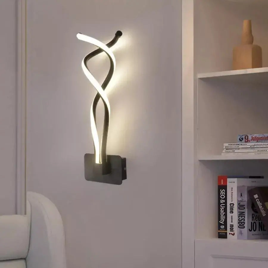 Aplikujte Aubrie LED, 40W, černou s bílým, studeným/horkým/neutrálním světlem