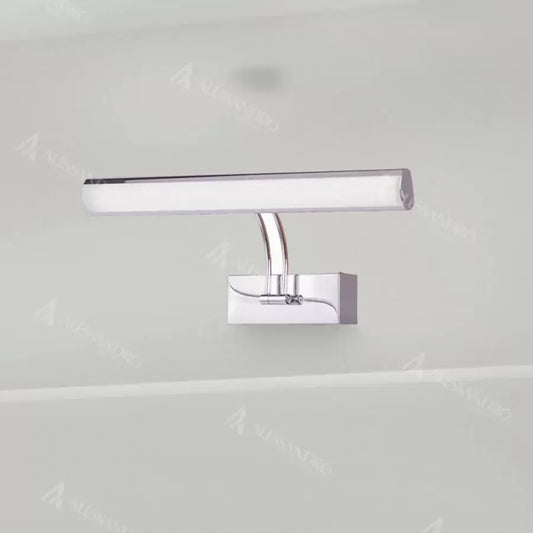 Použijte LED LED Bath Georgi, 24W, stříbro