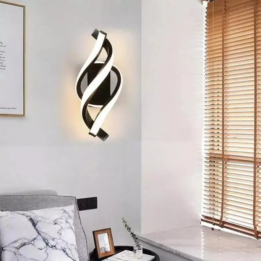 Reid 14W LED nástěnné svítidlo, studené/teplé/neutrální světlo, černé