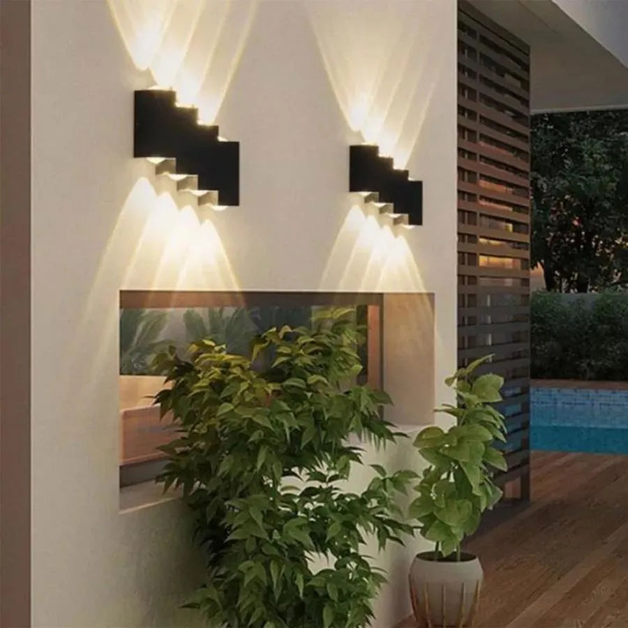 Použít exteriér LED AEETES, 8W, Metal, Black