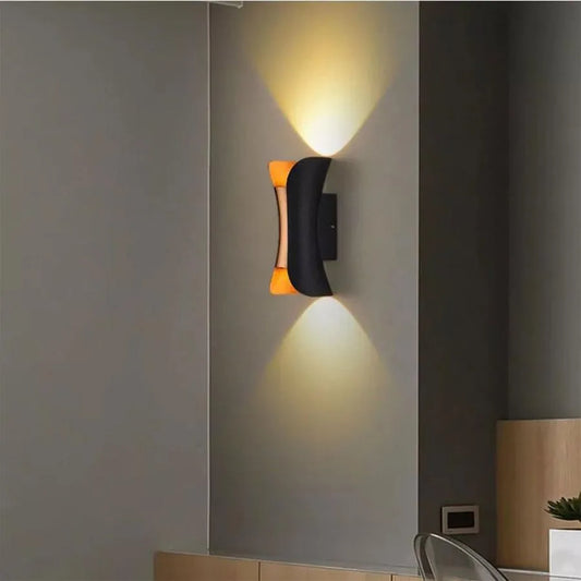 Naneste exteriér LED Pauline, 10W, Metal, Black and Gold