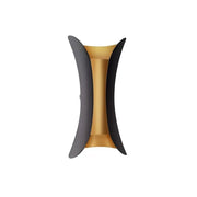 Naneste exteriér LED Pauline, 10W, Metal, Black and Gold