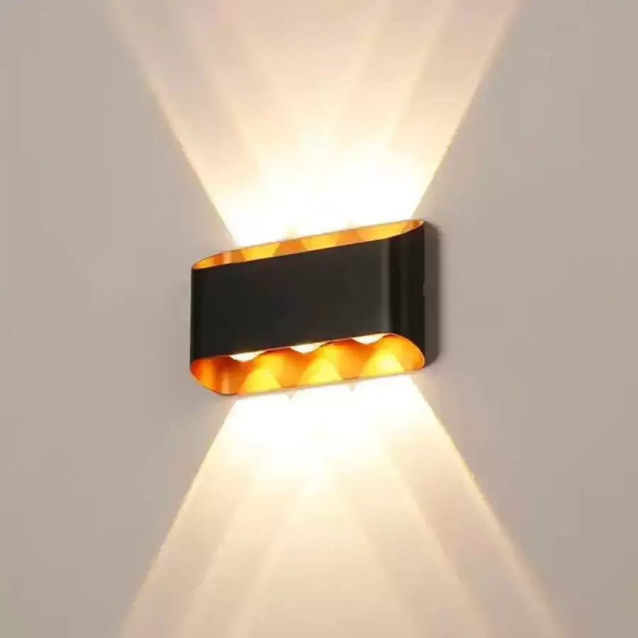 Použijte exteriér LED Emmitt 6W Black Gold