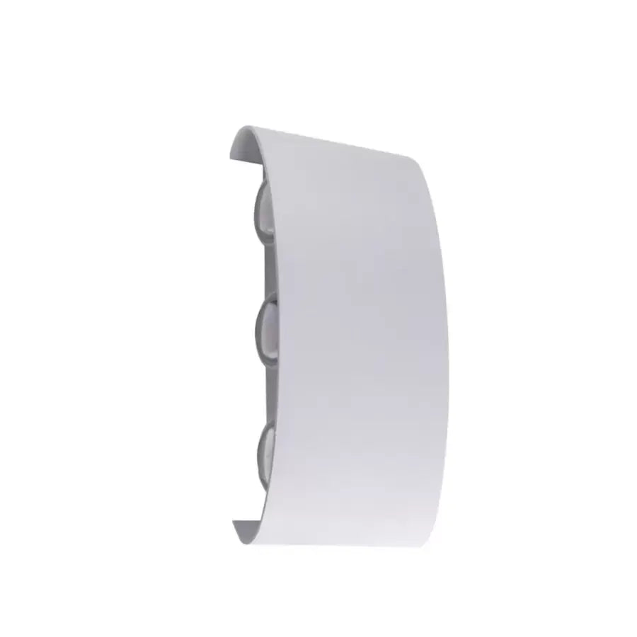 Fantazie aplikují exteriér a interiérový LED, 6 zdrojů x 1W, IP65, kovový, bílý, 3000k