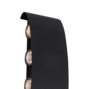 Fantazie aplikují exteriér a interiérový LED, 8 zdrojů x 1W, IP65, kovový, černý, 3000k