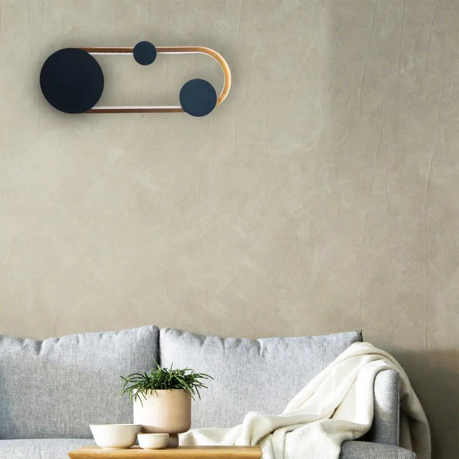 Naneste Gruvix LED, 26W, zlatý s černou, studenou/horkou/neutrální světlo