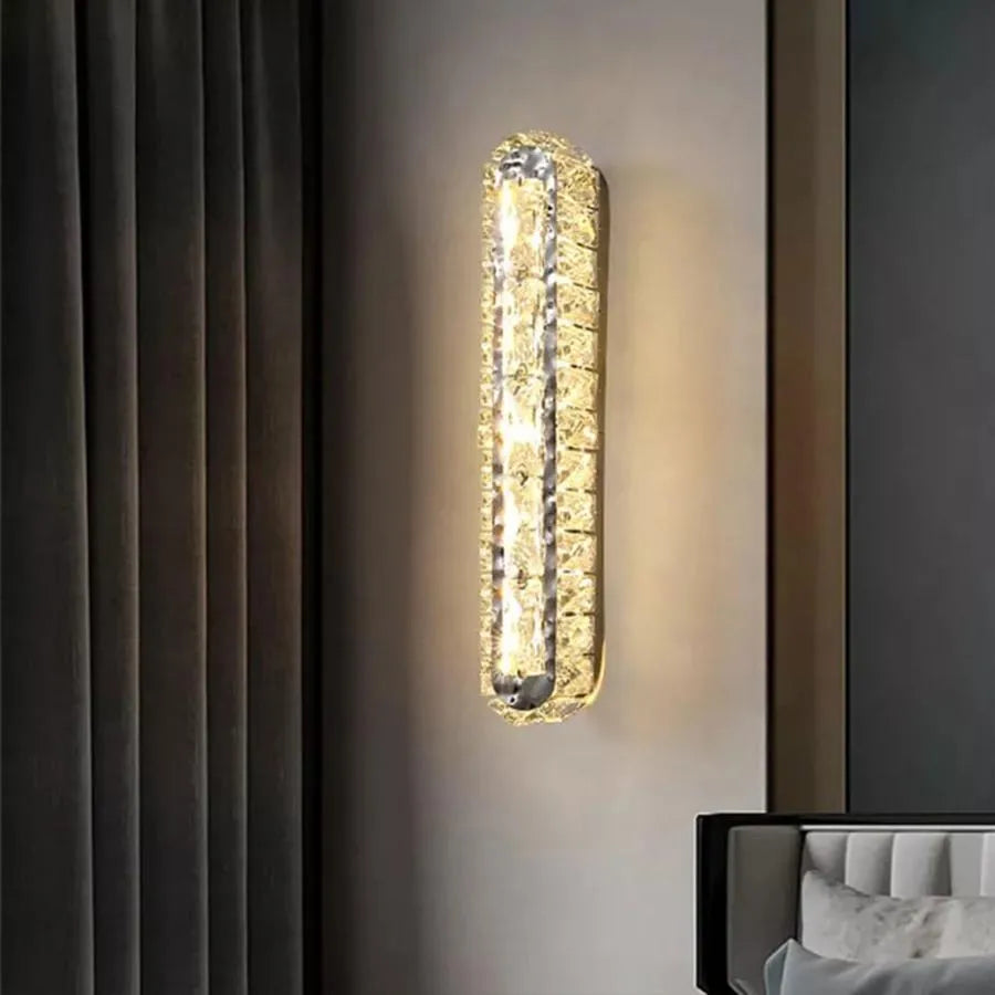 Aplikujte Priscila LED, 5W, Crystal, Glossy Chrome, Hot/Cold/Neutral Light