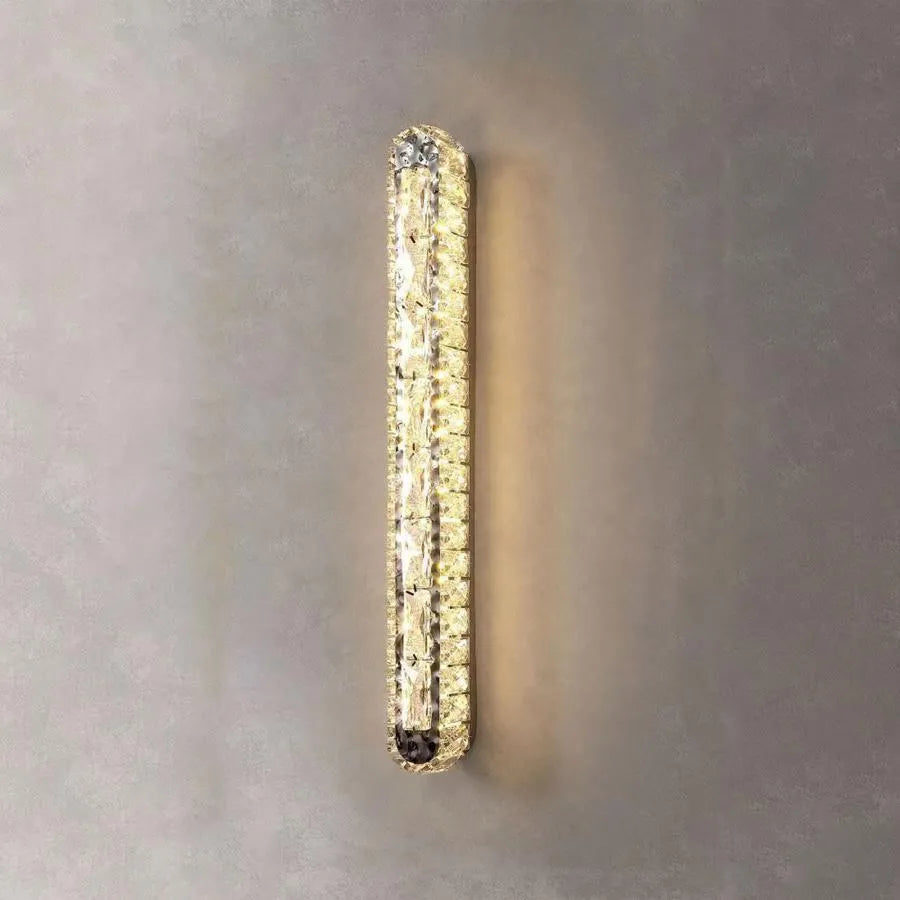 Aplikujte Priscila LED, 8W, Crystal, Glossy Chrome, Hot/Cold/Neutral Light