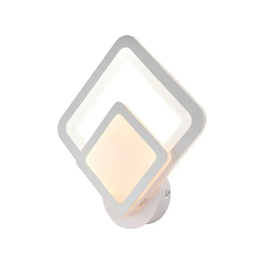 LED nástěnné svítidlo Shani, 12W, bílé, studené/teplé/neutrální světlo