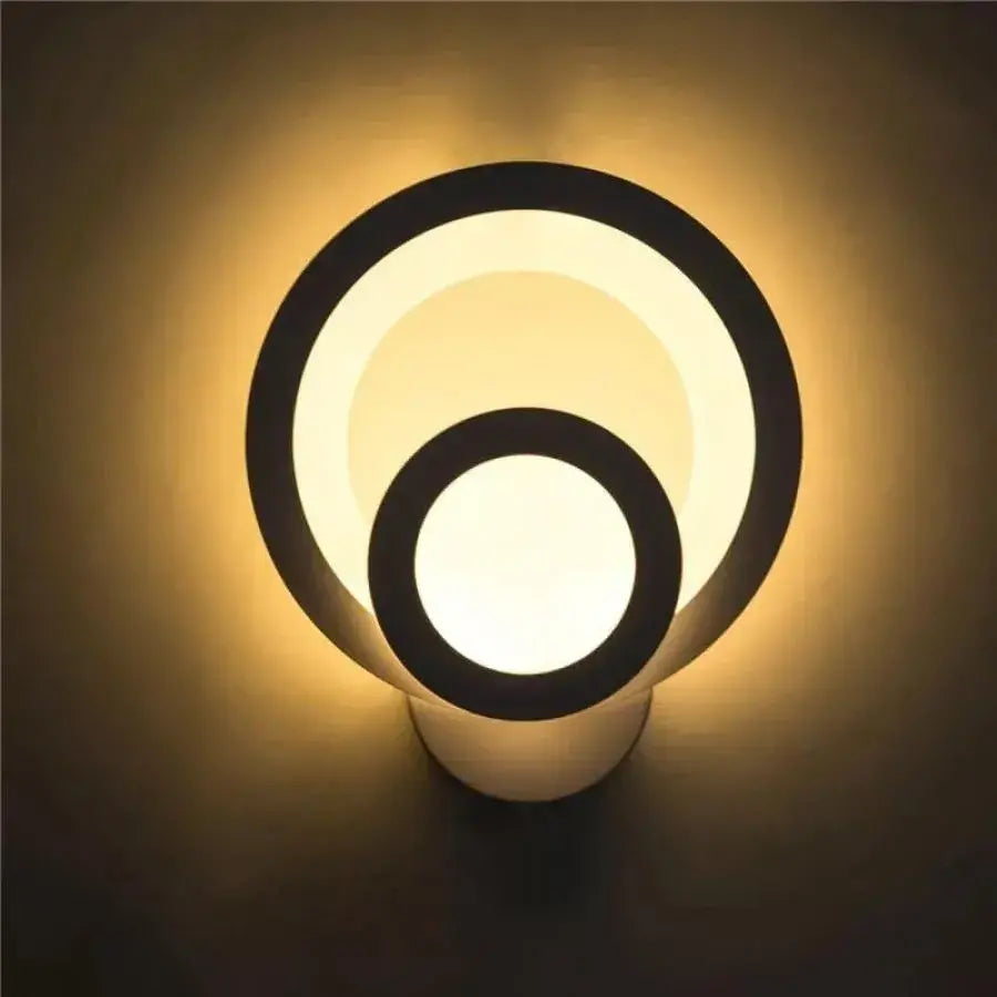 Aplikujte městské LED 19w kulaté světlo studené/teplé/neutra akryl a bílý kov