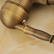 Kuchyňská baterie, sanitární mosaz, zlato, OD/2046