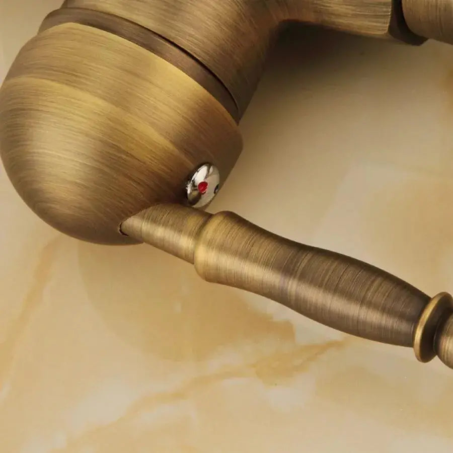 Kuchyňská baterie, sanitární mosaz, zlato, OD/2046