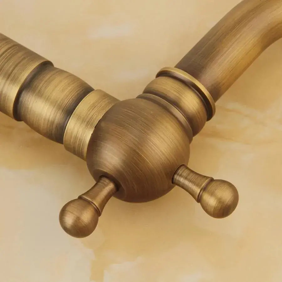 Kuchyňská baterie, sanitární mosaz, zlato, OD/2046