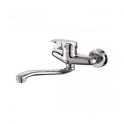 Nástěnná kuchyňská baterie s rotační trubkou, slitinou, chromem, PM018