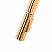 Kuchyňská baterie s extrahovatelnou sprchou, sanitární mosaznou, zlatou, CF2043