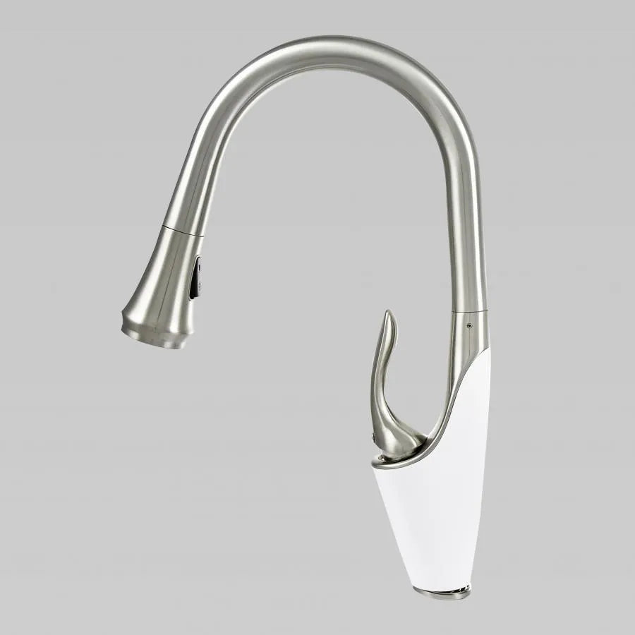 Kuchyňská baterie s extrahovatelnou sprchou, sanitární mosaznou, chrome, W054