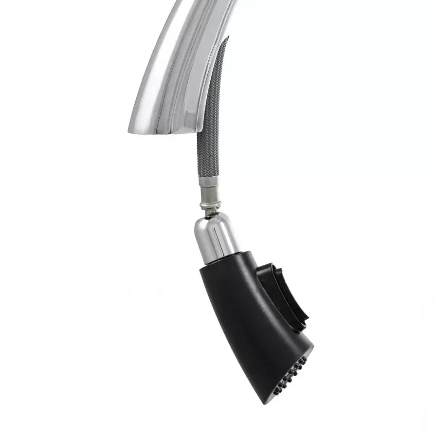 Kuchyňská baterie s extrahovatelnou sprchou, sanitární mosaznou, chrome, W059