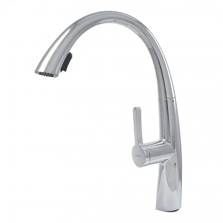 Kuchyňská baterie s extrahovatelnou sprchou, sanitární mosaznou, chrome, W059