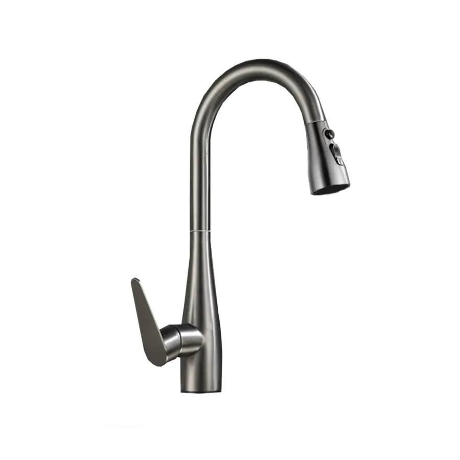 Kuchyňská baterie s extrahovatelnou nerezovou nerezovou sprchou ZY1010