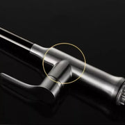 Baterie kuchyně s extrahovatelnou sprchou, nerezová ocel 304, satén, CF023