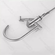 Baterie kuchyně s extrahovatelnou sprchou, nerezová ocel 304, satén, CF034