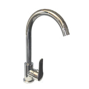 Kuchyňská baterie z nerezové oceli, chrom, rotační trubka, vysoká WH207