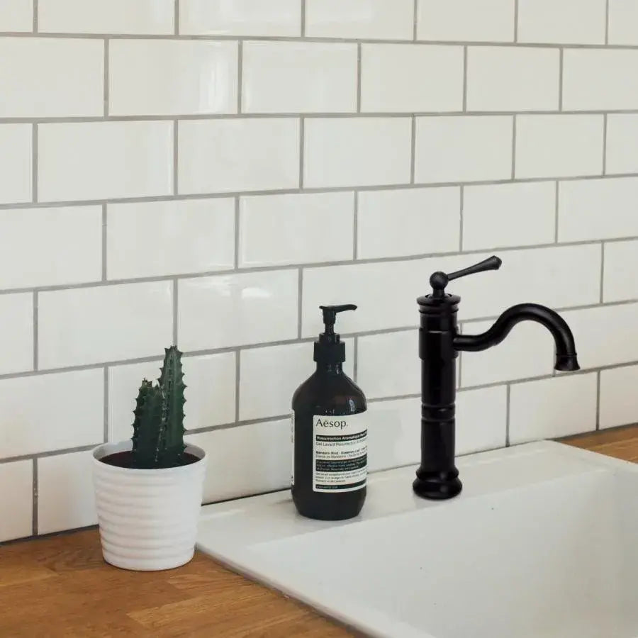 Kuchyňská baterie, nerezová ocel UP304, černá, OD01/a