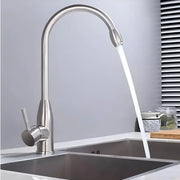 Kuchyňská baterie, nerezová ocel 304, satén, CF007