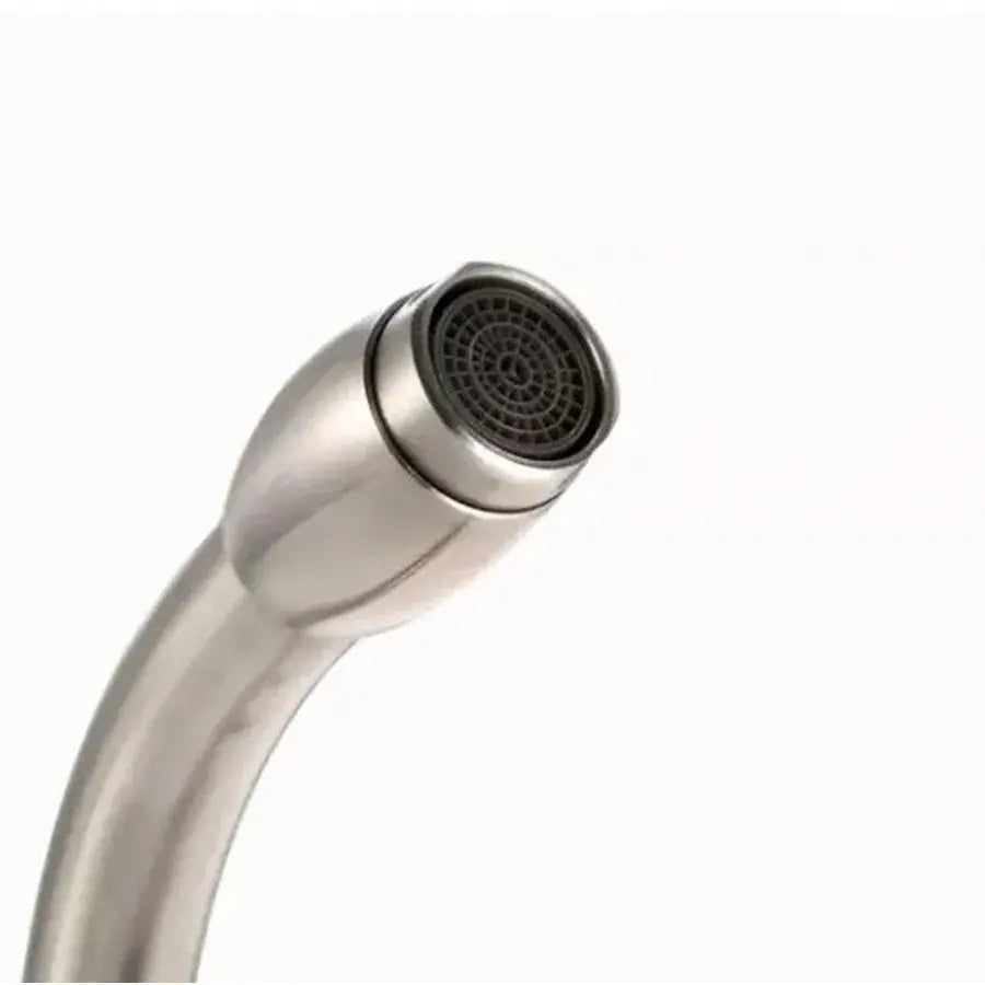 Kuchyňská baterie, nerezová ocel 304, satén, CF007