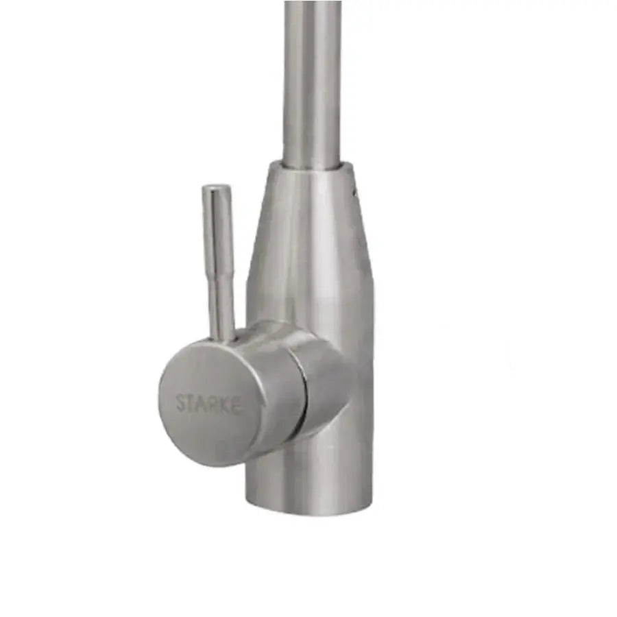 Kuchyňská baterie, nerezová ocel 304, satén, CF007