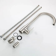 Kuchyňská baterie, nerezová ocel 304, satén, CF010