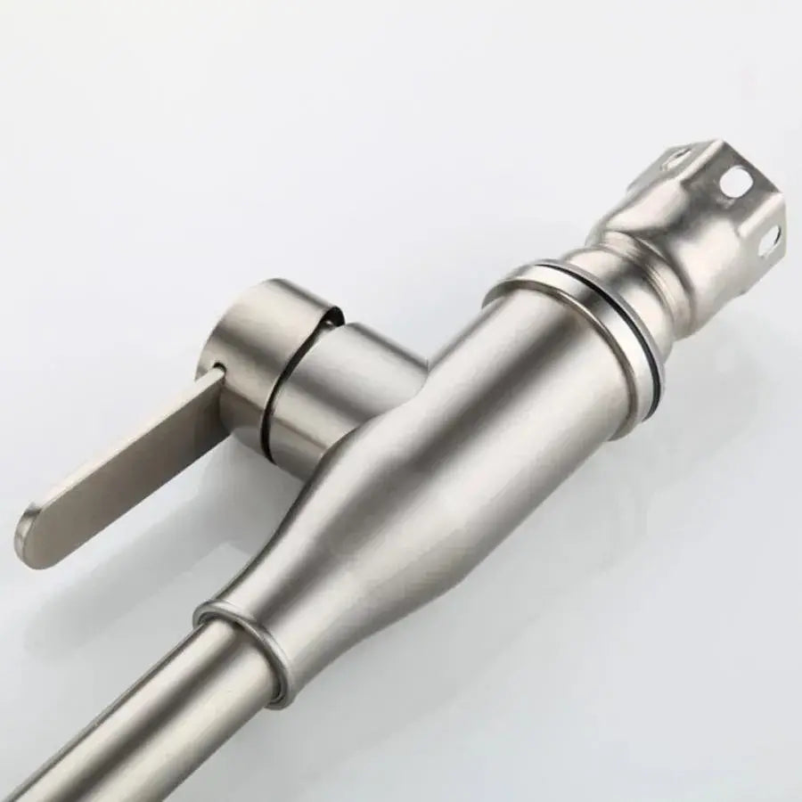 Kuchyňská baterie, nerezová ocel 304, satén, CF010