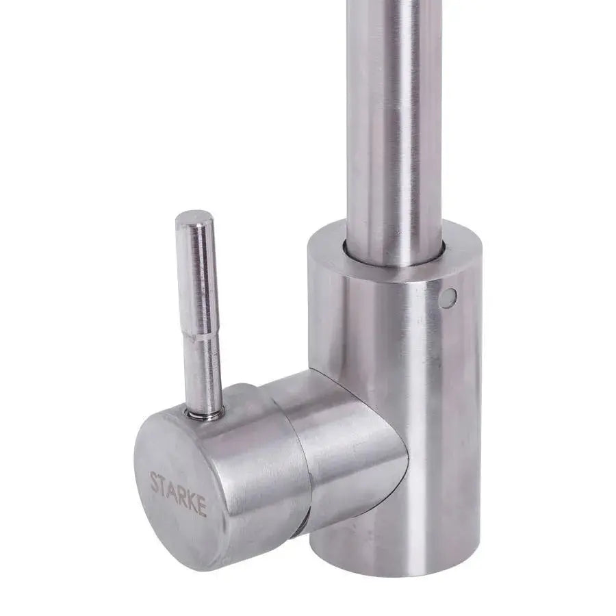 Kuchyňská baterie, nerezová ocel 304, satén, CF011